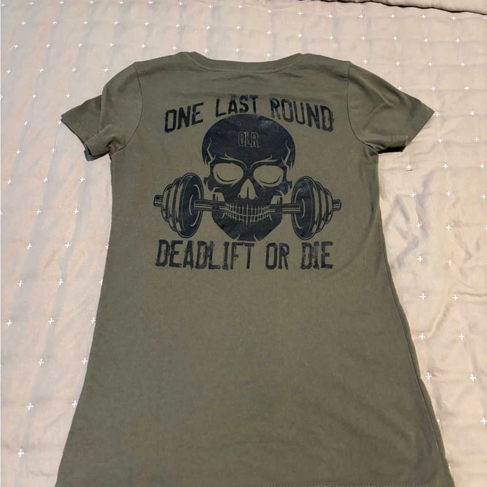 Olive Graphic Tee - Short Sleeve